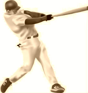 Try swinging a baseball bat slow & controlled and see how far you hit the ball...